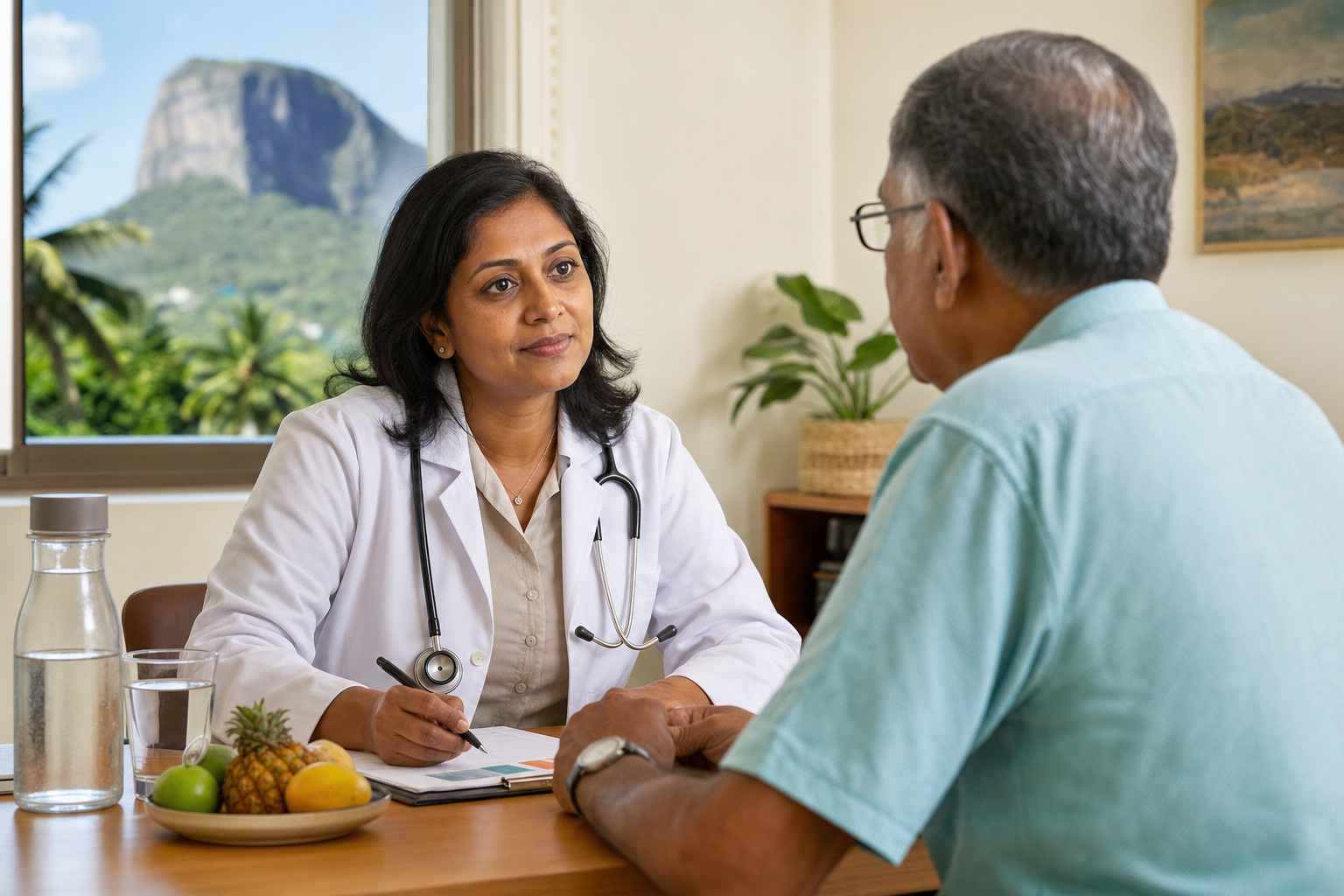 Heat, Hydration, and Chronic Disease in Mauritius